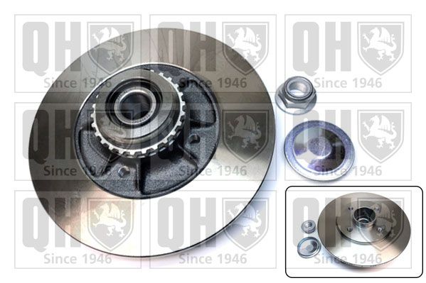 QUINTON HAZELL Тормозной диск BDC6001